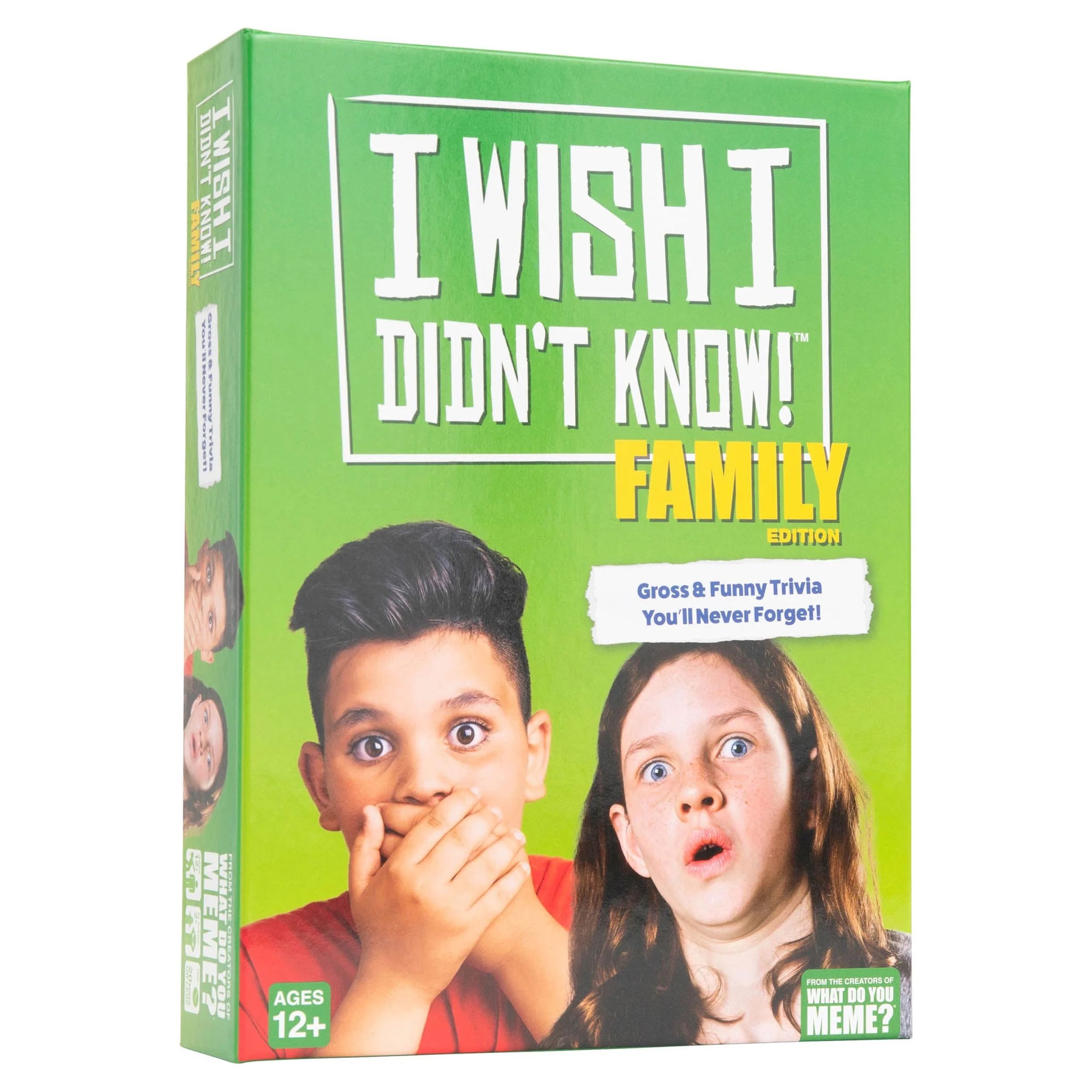 I Wish I Didn't Know! Family Edition - Funny Family Trivia Game by What Do You Meme? | Walmart (US)