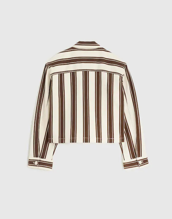 Cropped Button-Front Jacket | Madewell