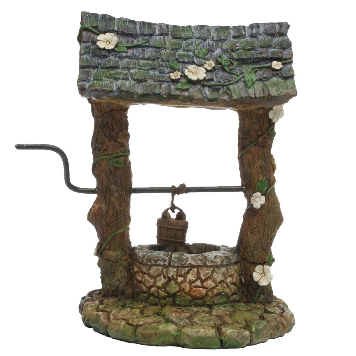 August Grove® Mariann Wishing Water Well Fairy Garden & Reviews | Wayfair | Wayfair North America