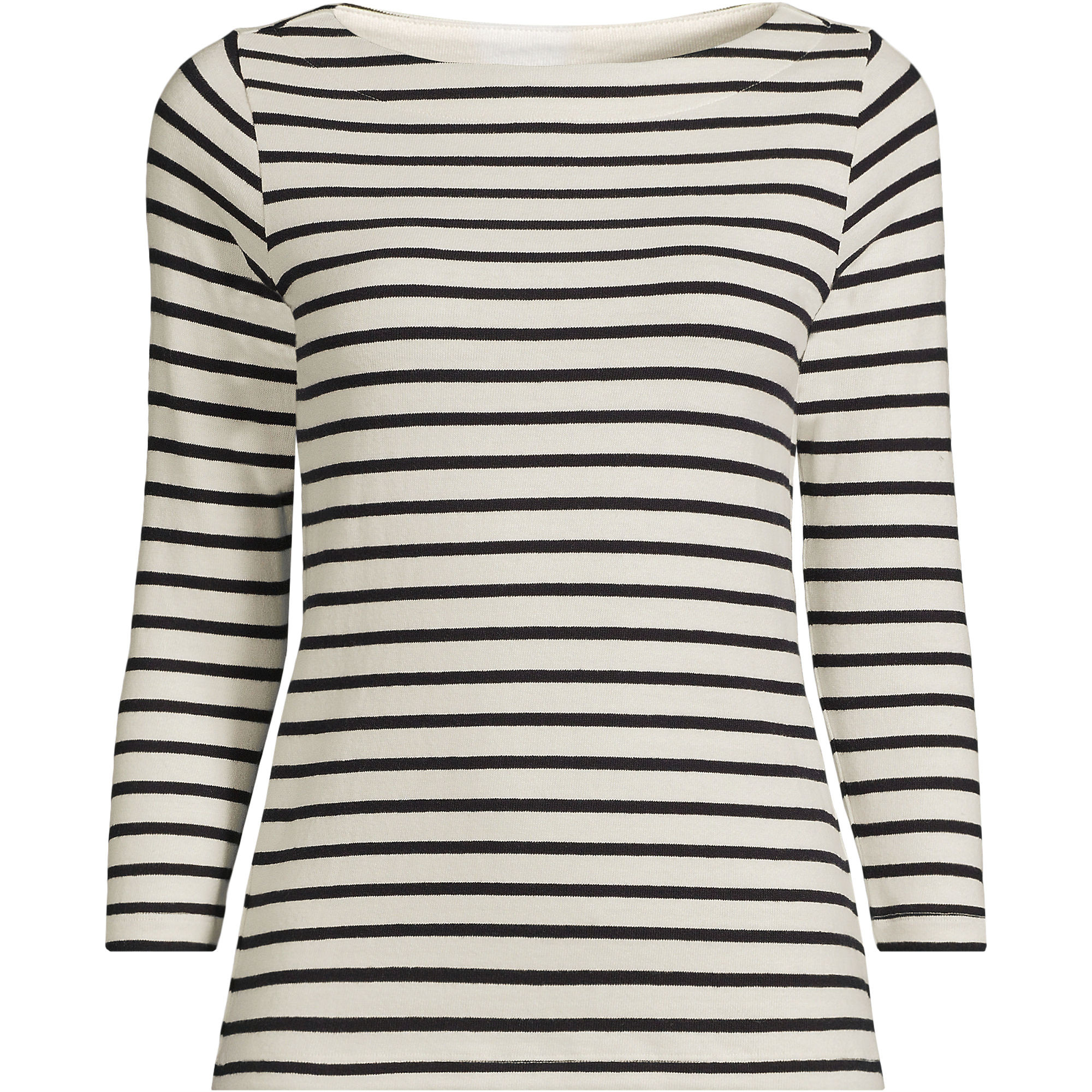 Women's Mariner Jersey Boatneck Top | Lands' End (US)