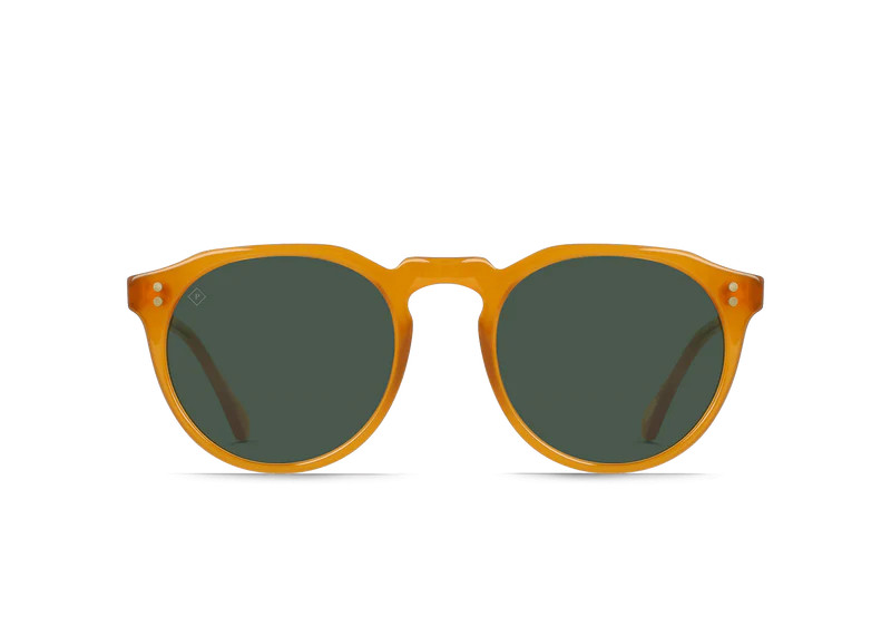 Remmy 49 Honey / Green Polarized Sunglasses | RAEN