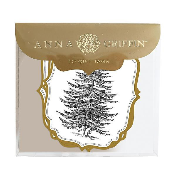 Elegant Tree Gift Tags Pk/10 | The Container Store