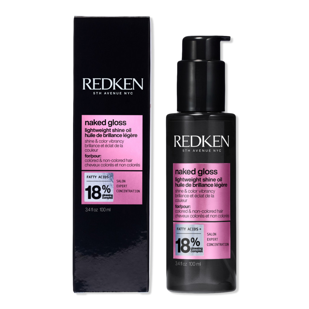 Redken Naked Gloss Lightweight Hair Oil for Shine and Frizz Control | Ulta