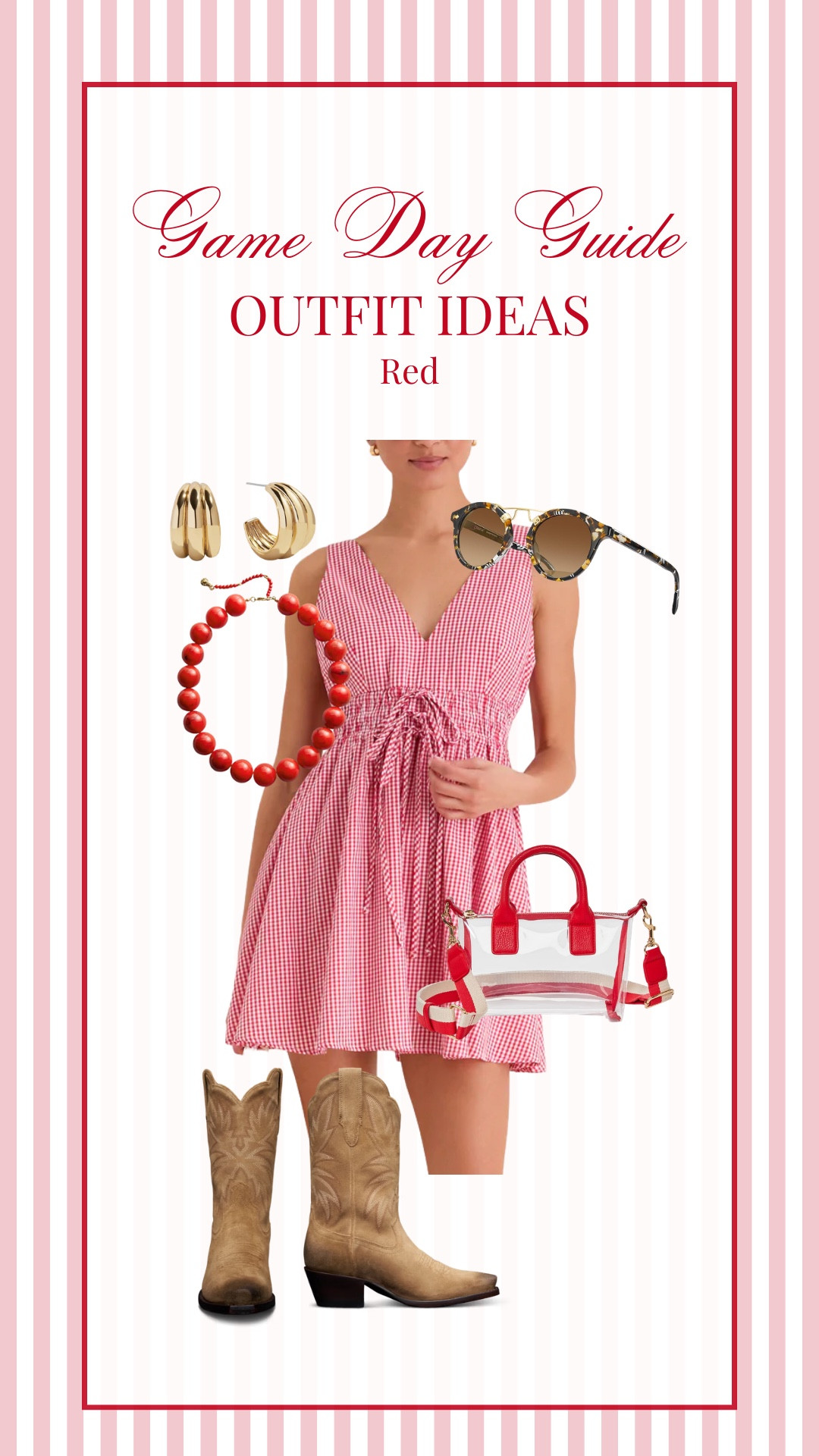 Red Football Game Day outfit ideas!

Game day outfit // football game outfits