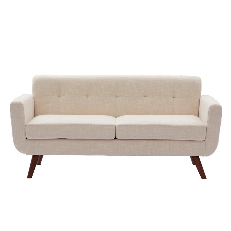 67" Square Arm Loveseat | Wayfair Professional