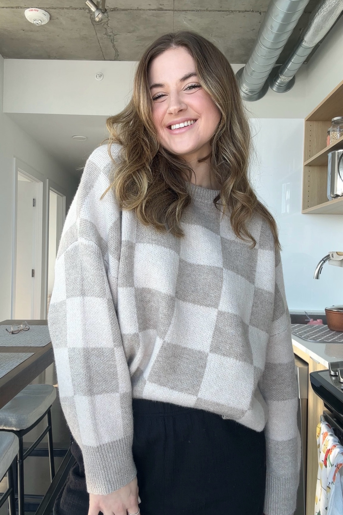 my new hyperfixation sweater💛✨ #oakandfort 

#LTKMostLoved #LTKWorkwear #LTKSeasonal