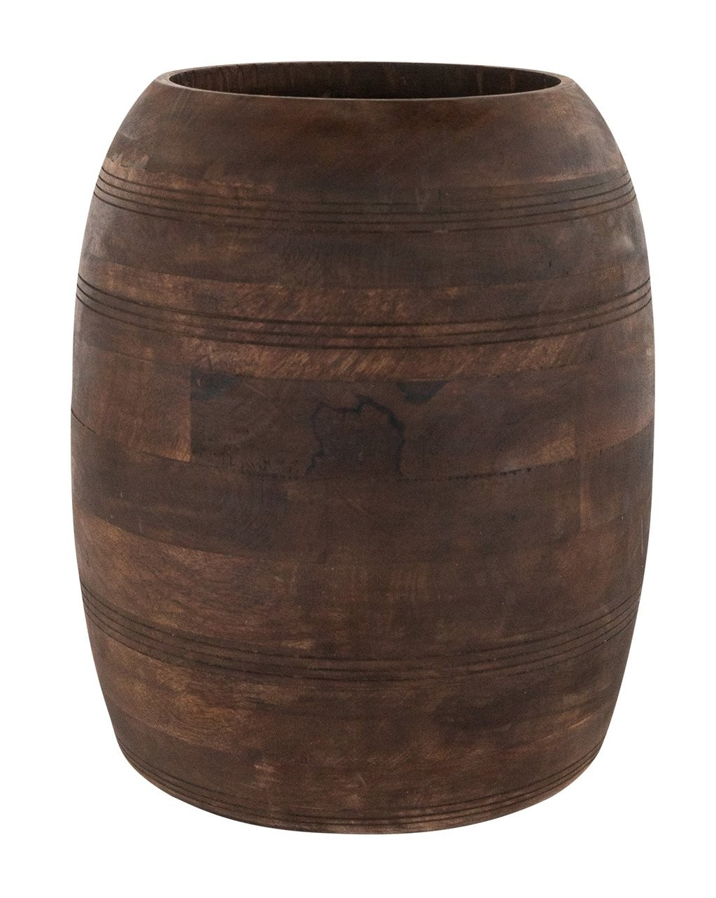 Barred Wood Vase | McGee & Co.