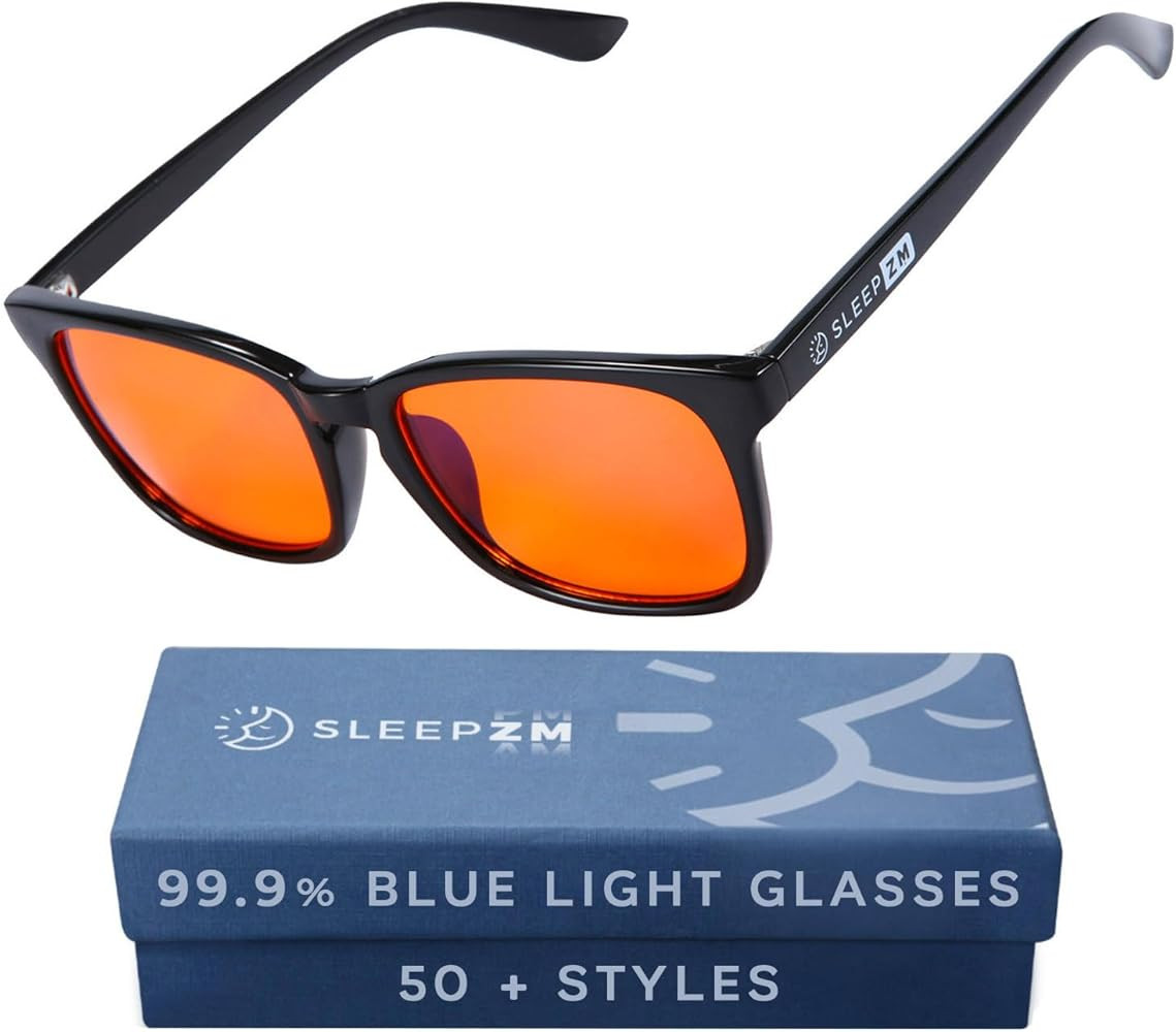 Blue Light Blocking & Light Sensitivity Glasses - 8 Lens Types for Comfort, Relaxation, Sleep & R... | Amazon (US)