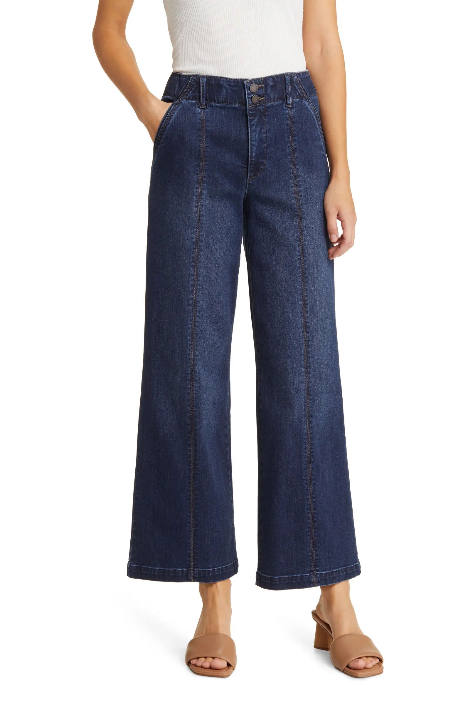 Wit & Wisdom 'Ab'Solution Skyrise Wide Leg Jeans | Nordstrom | Nordstrom