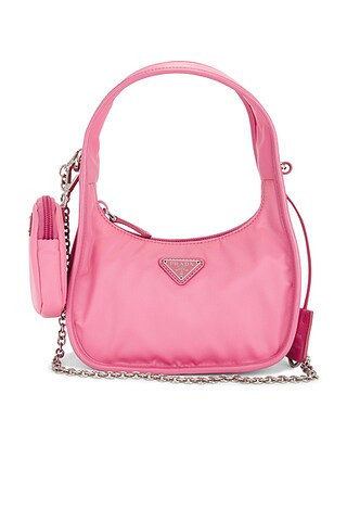 prada Prada Re-Nylon Re-Edition 1995 Shoulder Bag in Pink - Pink. Size all. | FWRD 