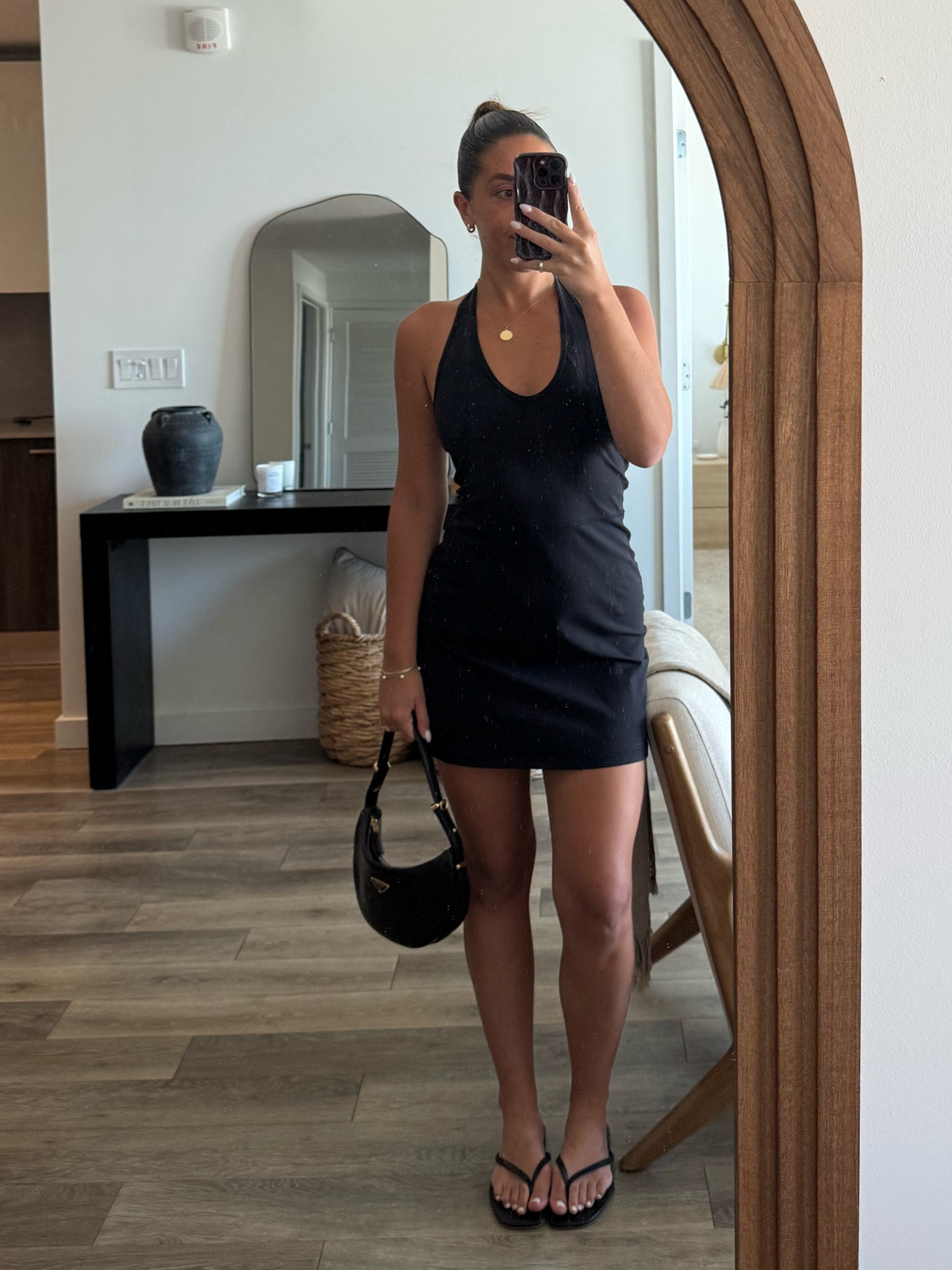 Aritzia little black dress 

#LTKSeasonal #LTKSaleAlert #LTKFindsUnder50