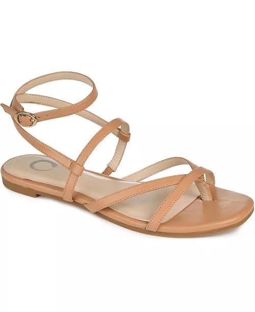 Women's Serissa Strappy Flat Sandals | Macy's