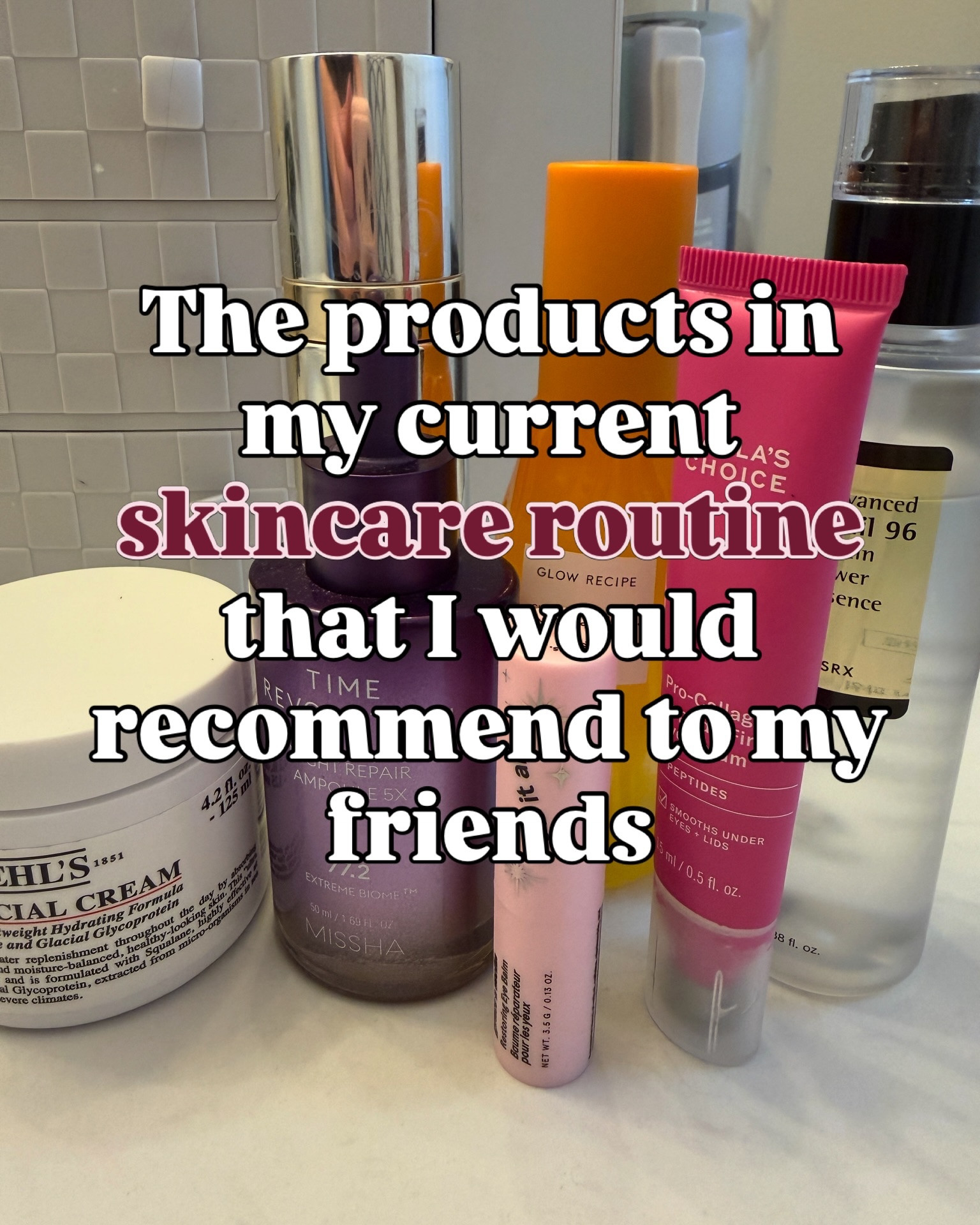 Constantly trying out new skincare products, especially now that I’m in my 30s. Here is what I’m loving in my current skincare routine!

Comment SHOP and I’ll send you the links!