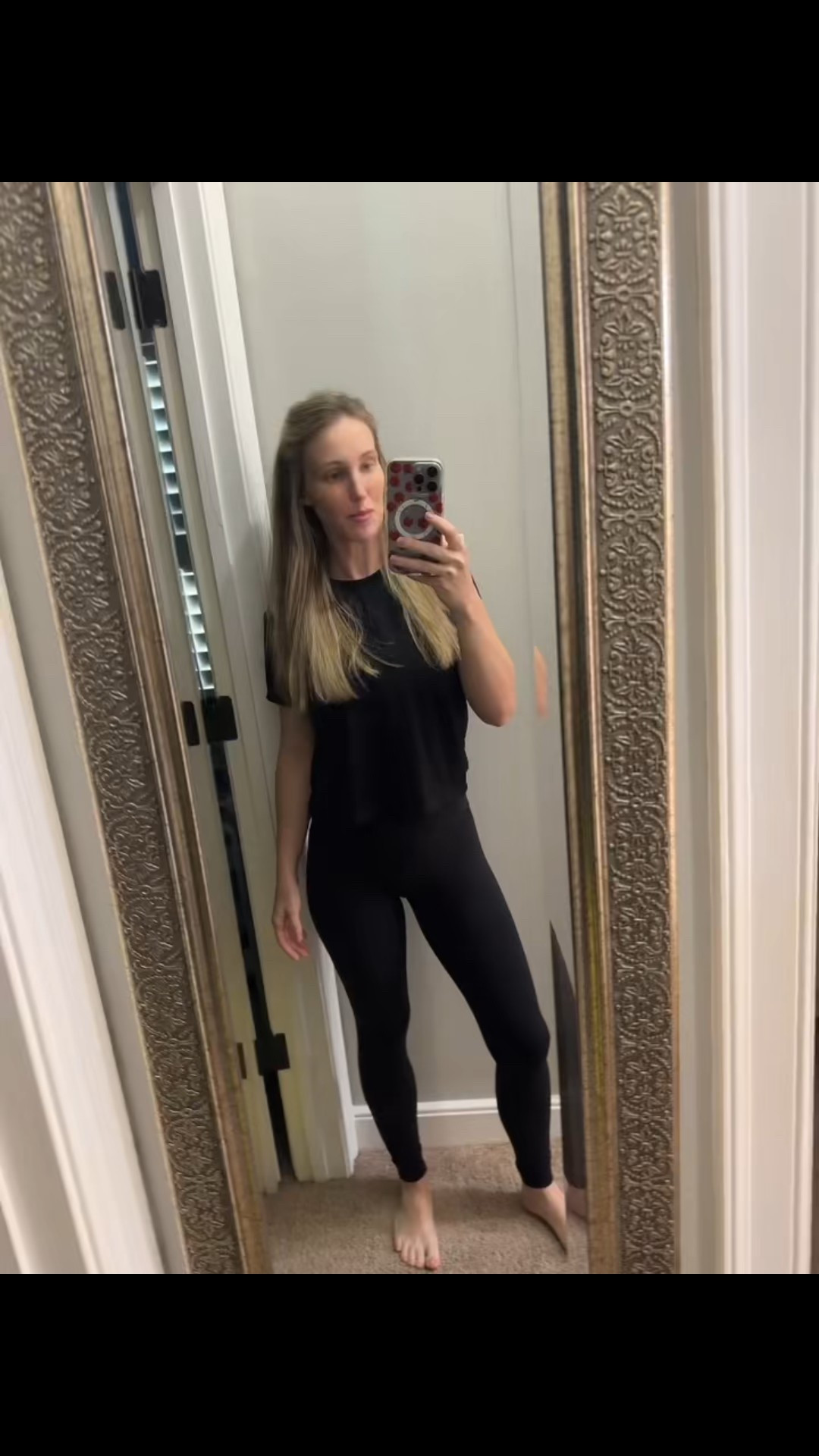 This was earlier in my pregnancy, but my favorite lululemon leggings and crop top that is a more modest crop.

#LTKmomlife #LTKActive #LTKootd