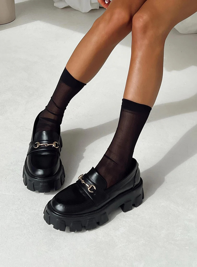 Penny Lane Loafers Black | Princess Polly US