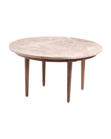 36x18 Lark Solid Marble Top Coffee Table | Furniture & Lighting | Marshalls | Marshalls