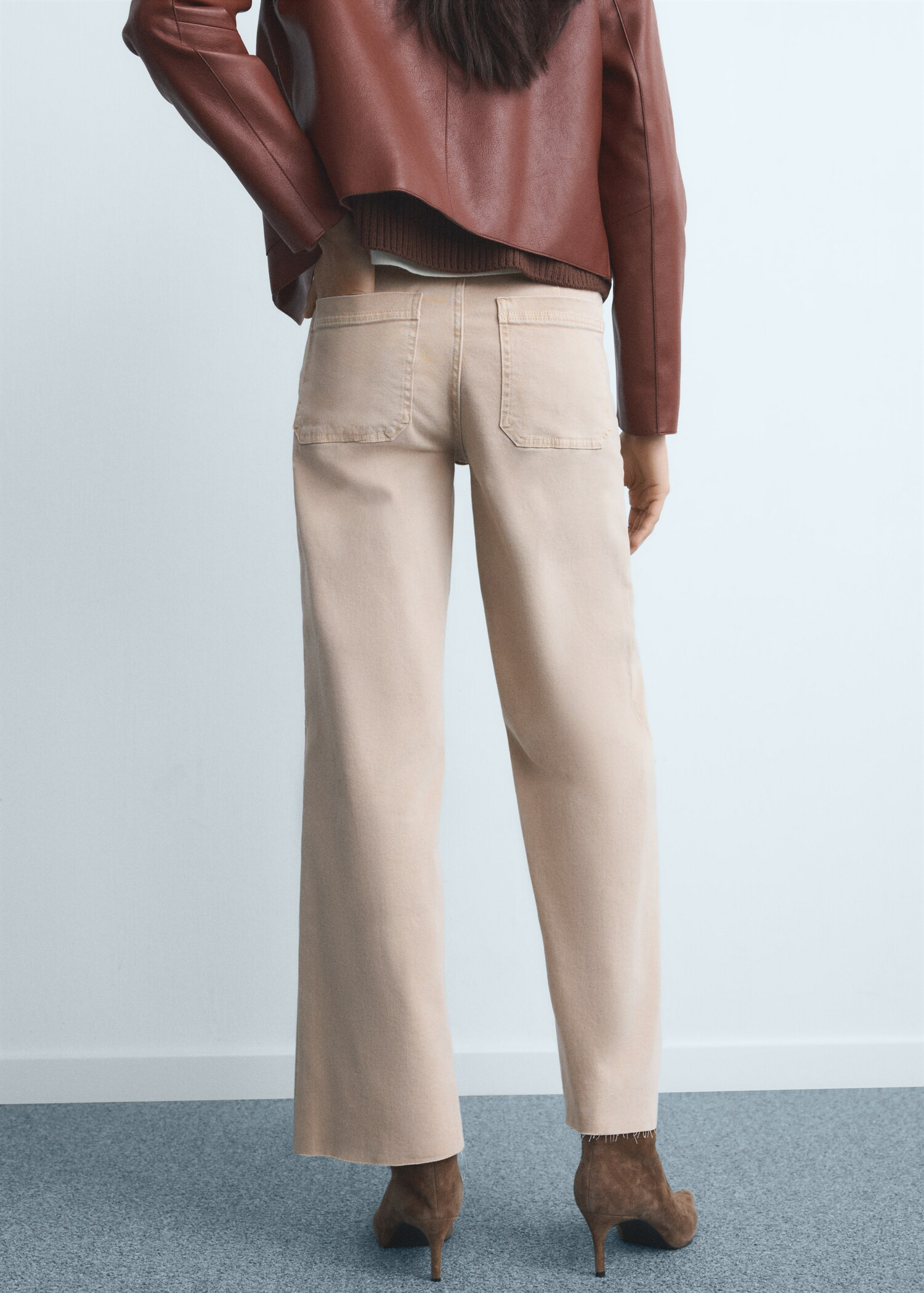 Catherin culotte high-rise jeans - Women | MANGO USA | Mango (US/MX/AU)