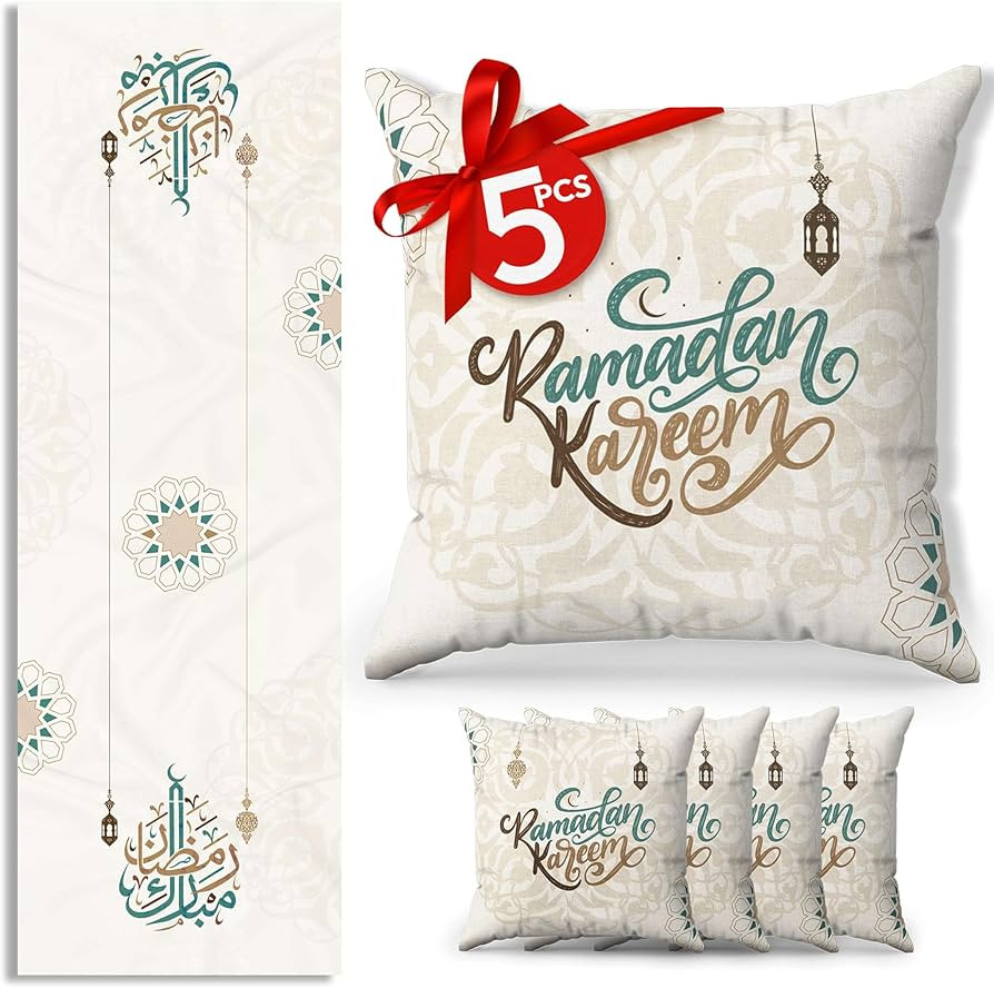 OLEEK Decorations for Home - Table Runner & 4pcs Pillow Covers 18x18 inches - Decorations for Tab... | Amazon (CA)