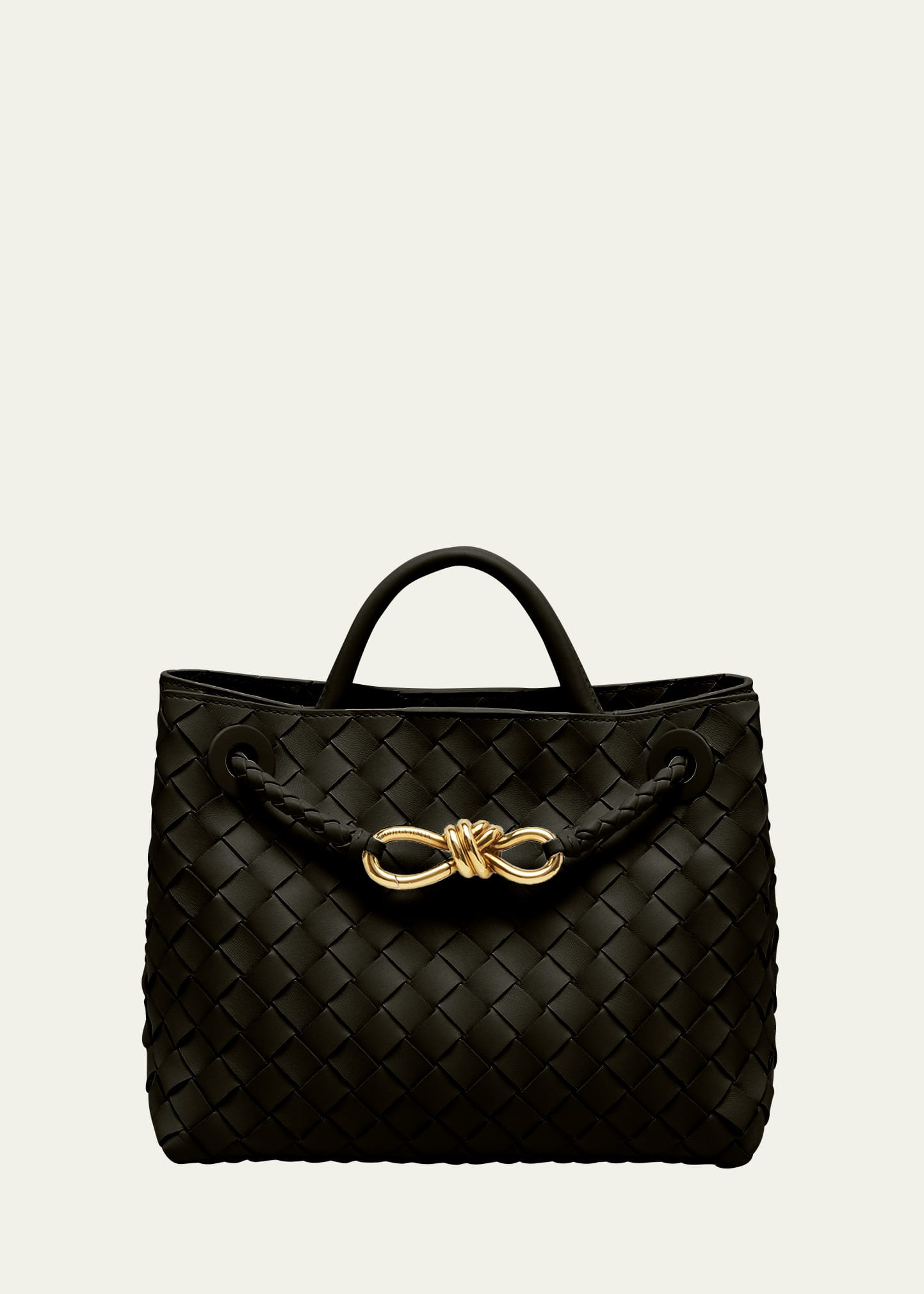 Andiamo Small Leather Top-Handle Bag | Bergdorf Goodman