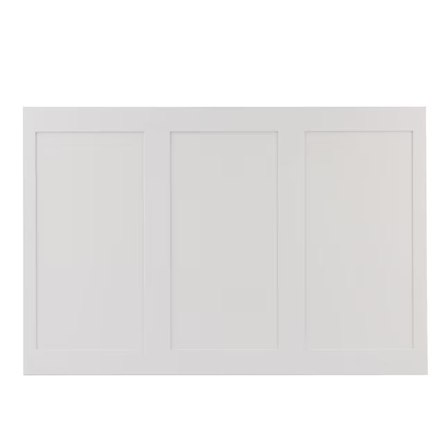 Style Selections 32-in x 48-in Smooth Shaker Wall Panel Mdf Wainscot Geometric Wall Panel | Lowe's