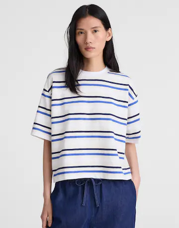 The Easy Crewneck Short-Sleeve Tee | Madewell