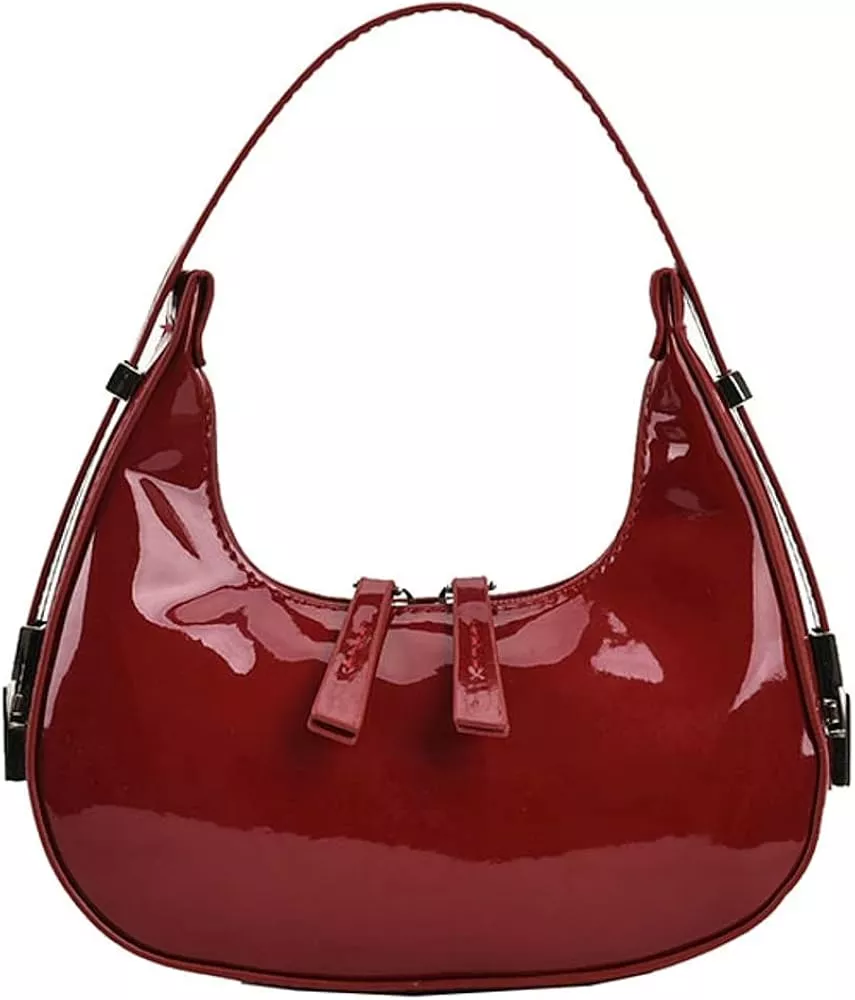 Ergocar 2022 New Women's Tote Handbags, Crescent Bags Purses for Women, Fashion Underarm Bag Top-Handle Bags