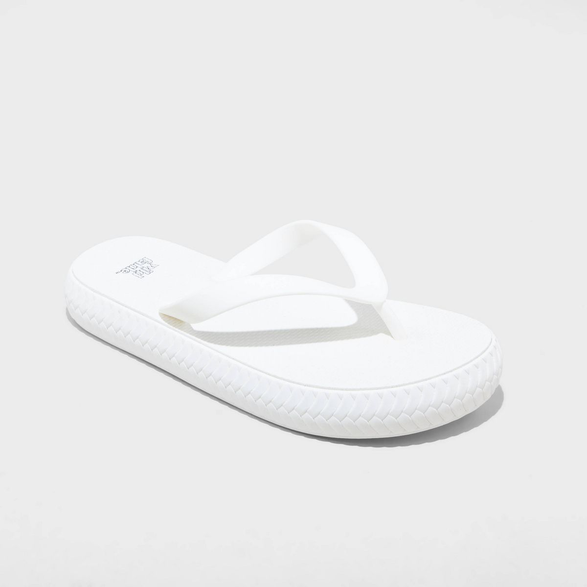 Women's Jessi EVA Platform Flip Flop Sandals - Wild Fable™ White 5 | Target