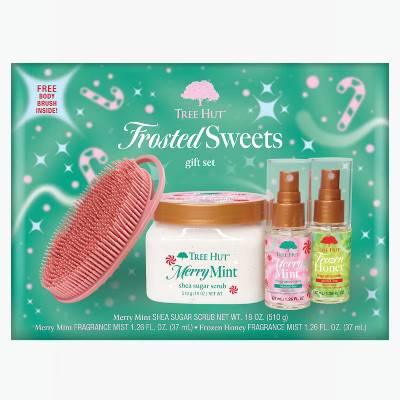 Tree Hut Frosted Sweets Exclusive Gift Set - 3pc | Target