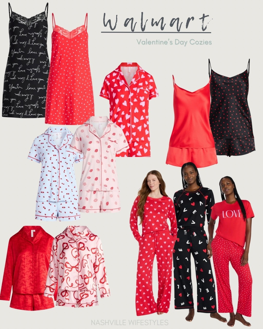 Walmart is my new go-to for holiday pajamas! So many cute and comfy looks. Perfect for a Galentines Day pajama party 💕

Linked everything right here so you can easily shop!

#valentinesdayoutfit #pajamas #valentinesday 
Valentine’s Day outfitts

#LTKSeasonal #LTKFindsUnder50 #LTKootd