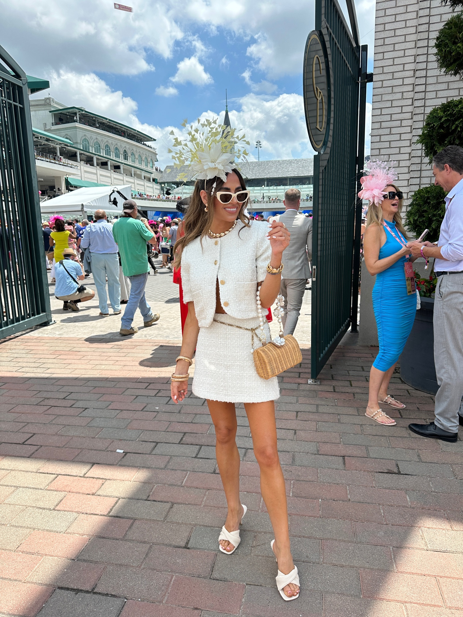 Derby day fit!🫶🏽🐎✨🔗🎀