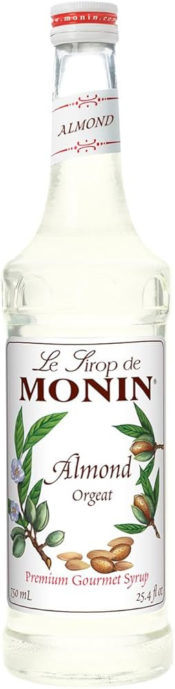 Monin Almond Syrup 750 ml (25.4oz) | Amazon (US)