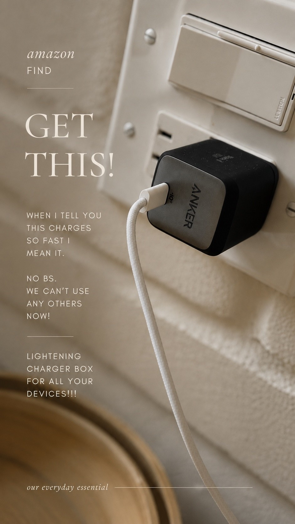 Lightening charged block that works!

Back to school. Home. Tech.

#LTKSaleAlert #LTKHome