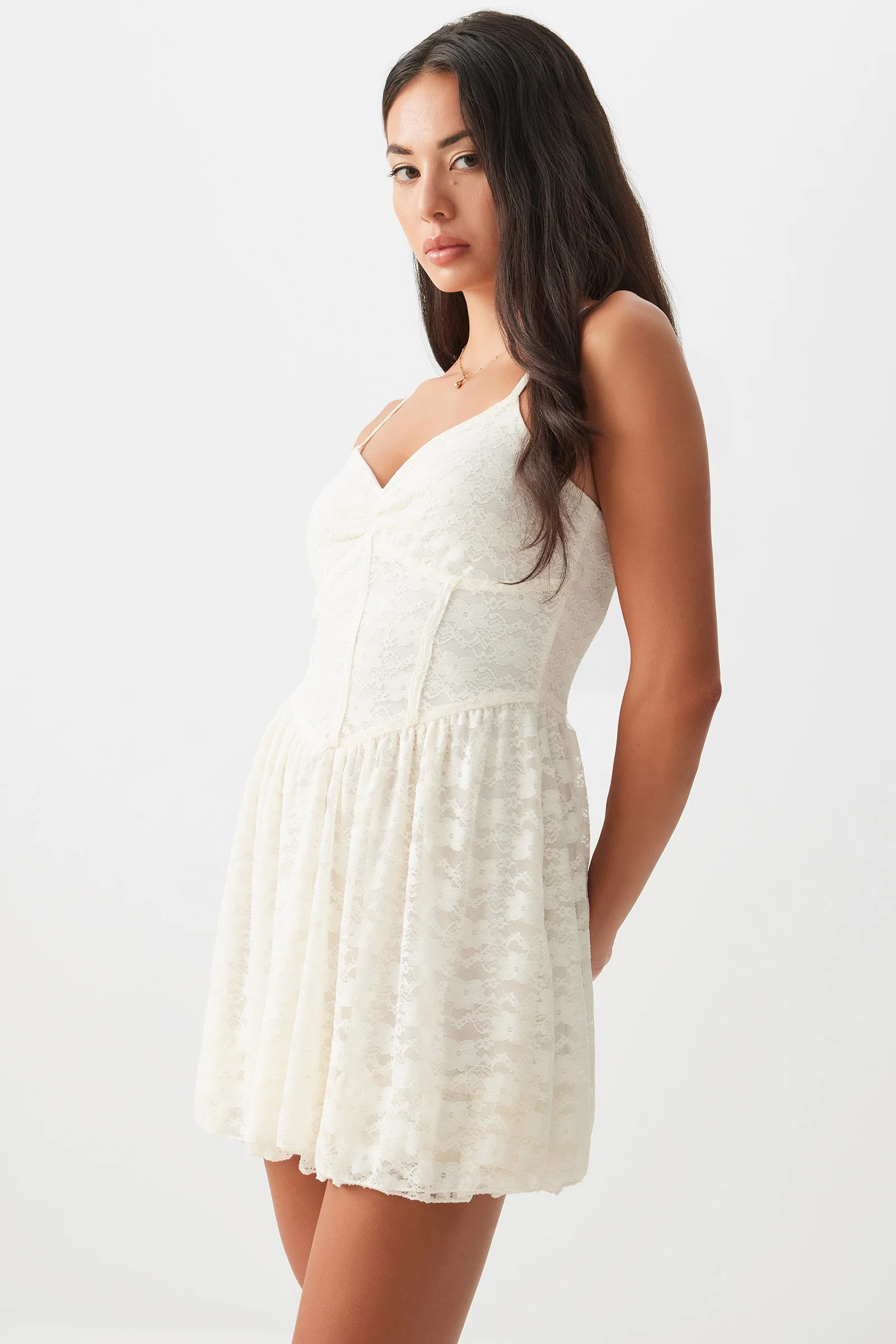 Bustier Lace Mini Dress | Ardene