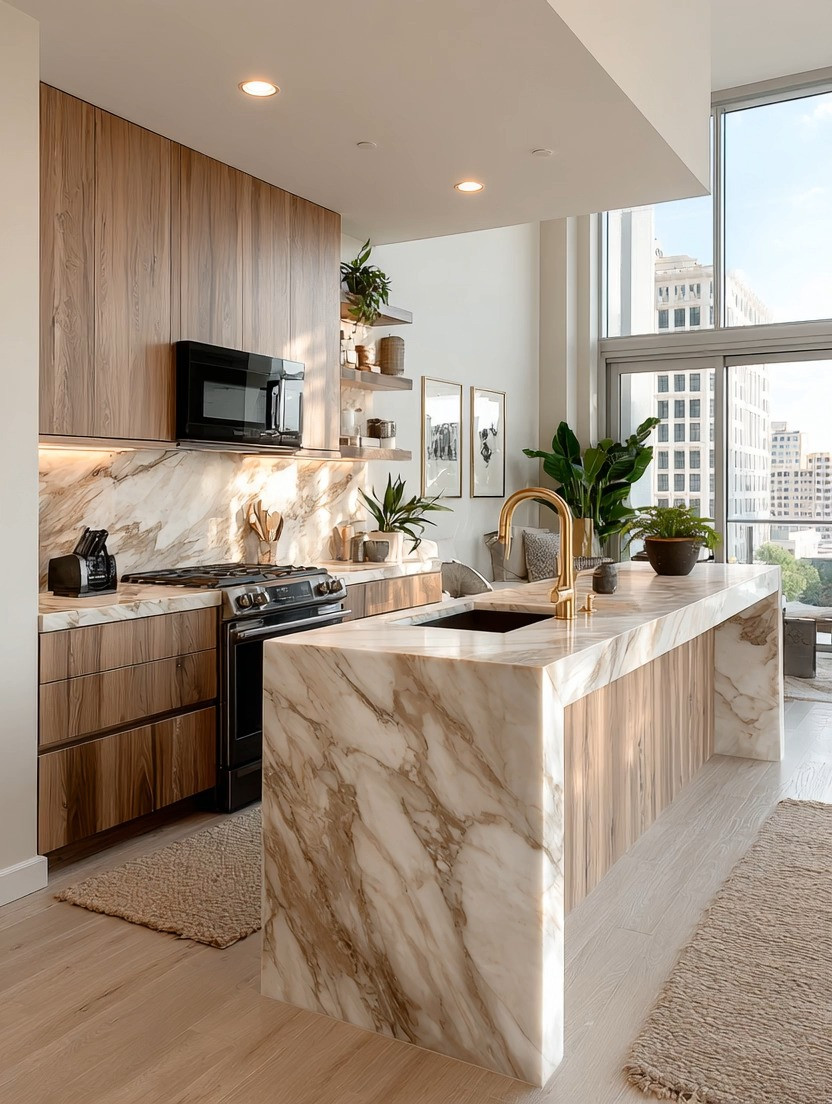 One simple swap can completely change the energy of your kitchen. A gold faucet.

It sounds small, but once you see it, you cannot unsee the difference. Gold faucets instantly add warmth, elegance, and that designer-level detail that makes a kitchen feel intentional instead of purely functional. Your kitchen is one of the most used spaces in your home. It deserves the same attention as your living room or bedroom.

The beauty of brushed gold is that it works with almost every style. Modern kitchens, organic homes, farmhouse kitchens, minimalist spaces, luxury apartments, dark cabinetry, light wood, marble, ivory kitchens — gold brings softness and richness into all of them. It catches natural light beautifully during the day and creates a warm glow at night.

Even if you are not renovating, this single detail can make your kitchen feel more elevated and luxurious immediately. And if you want to take the look further, pair it with matching cabinet hardware or small gold accents throughout the kitchen for that cohesive designer finish.

This is one of the easiest upgrades you can make because it changes not only the look of the kitchen, but the feeling of your everyday routine. Suddenly your kitchen feels curated, styled, and connected to the rest of your home decor.

Shop our curated edit of brushed gold kitchen faucets and matching hardware to instantly elevate your kitchen without a full renovation.

#KitchenDecor #GoldFaucet #LuxuryKitchen #ModernOrganicHome #KitchenInspo 

 #LTKHome