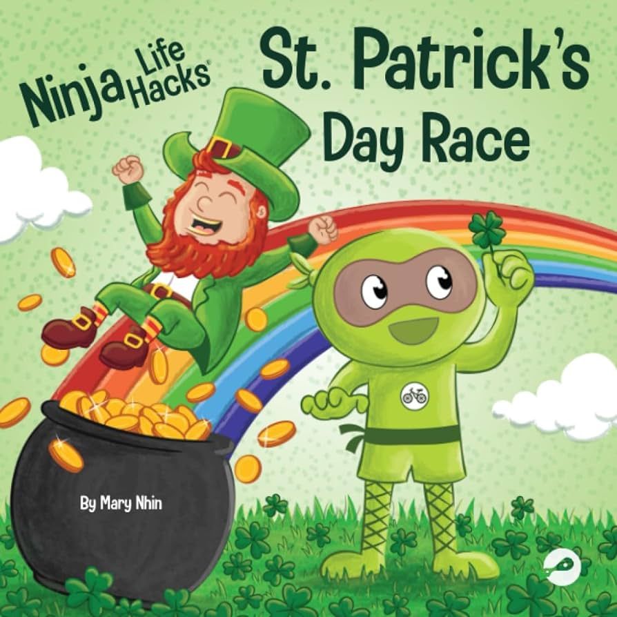 Ninja Life Hacks St. Patrick's Day Race: A Rhyming Children's Book About a St. Patty's Day Race, ... | Amazon (US)