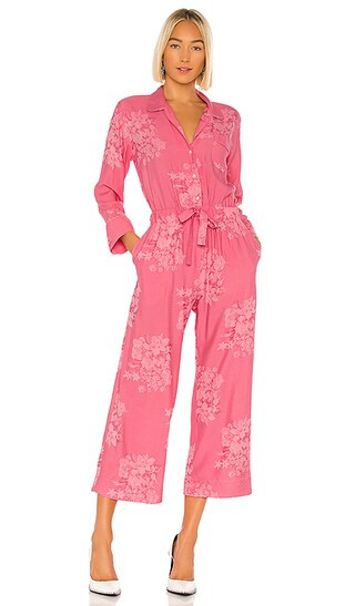 Draper Jumpsuit in Shadow Rose | Revolve Clothing (Global)