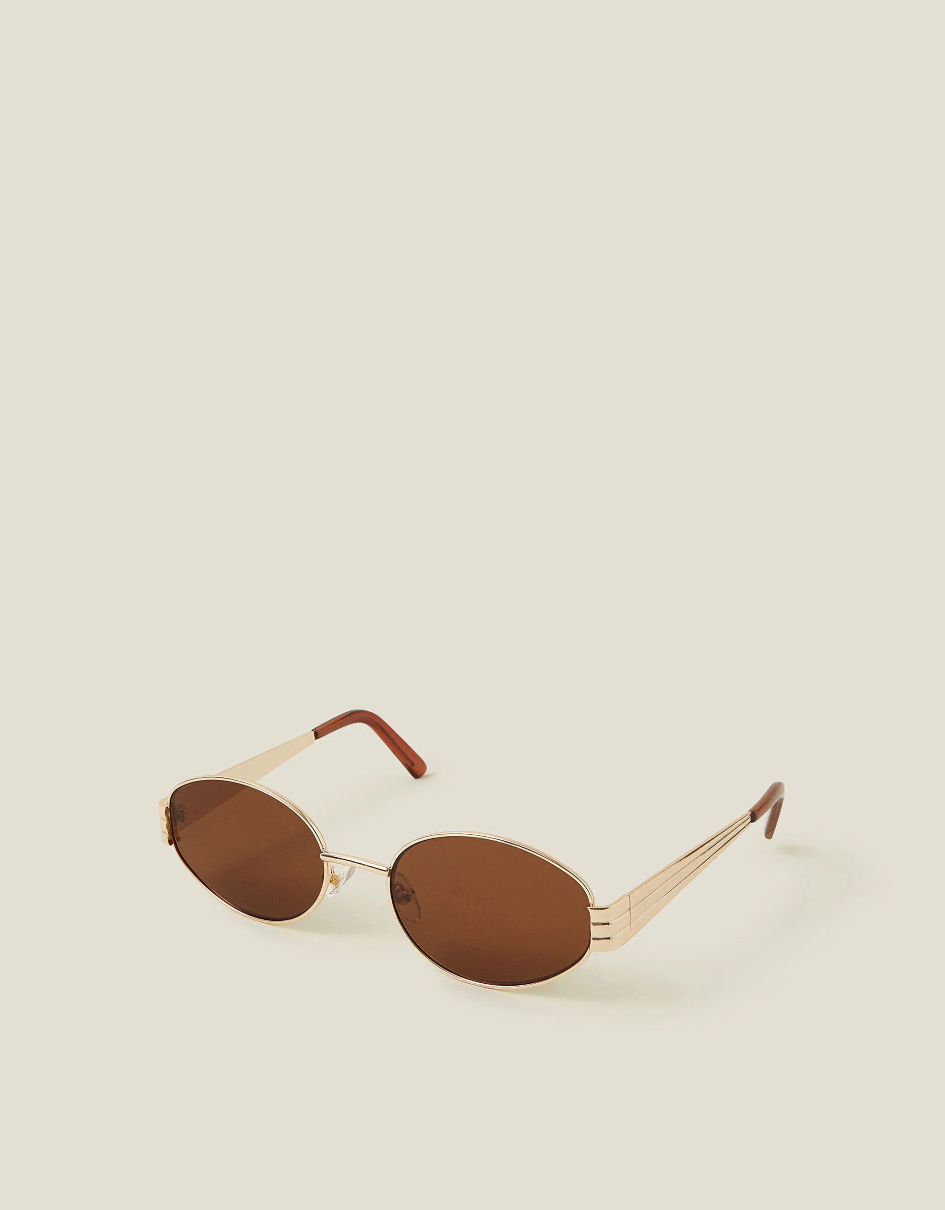 Oval Metal Frame Sunglasses | Accessorize (Global)