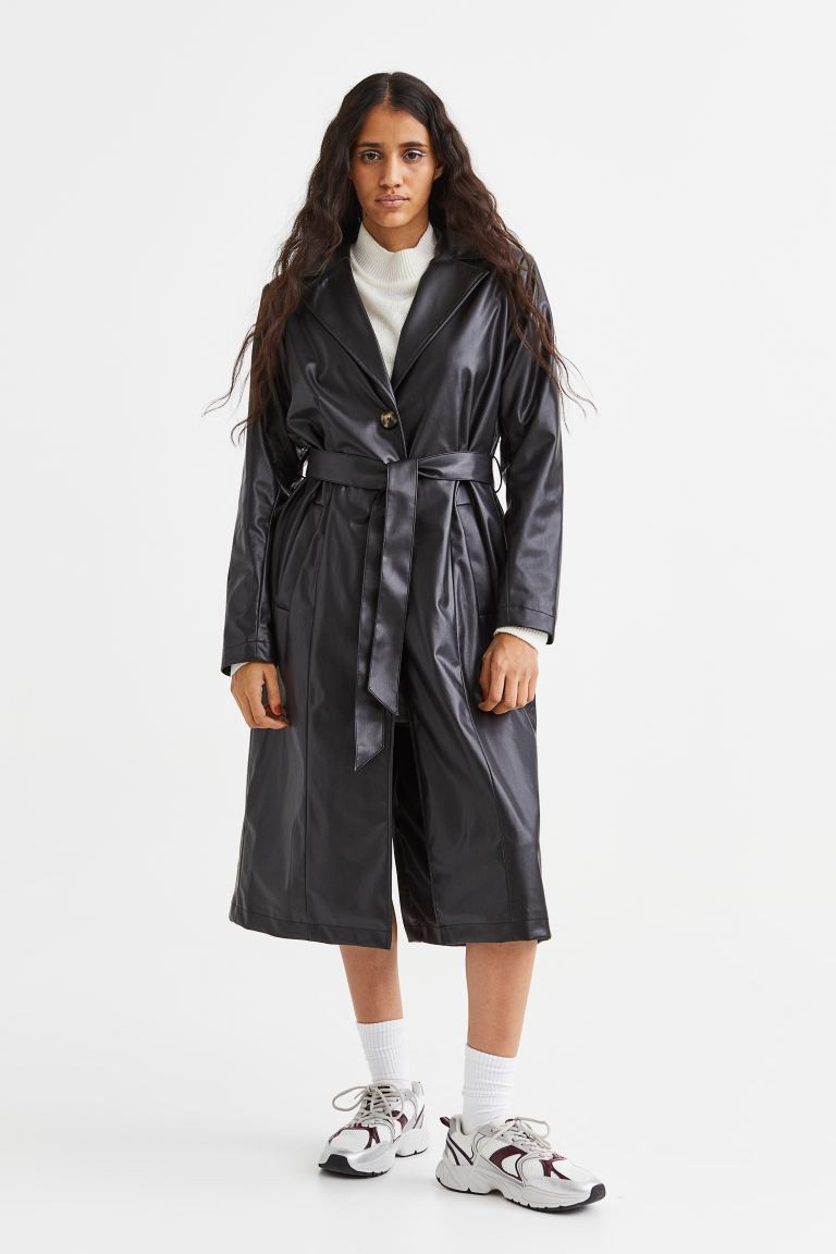 Gabardina de botonadura sencilla | H&M (FR, IT, ES, PT, BE)