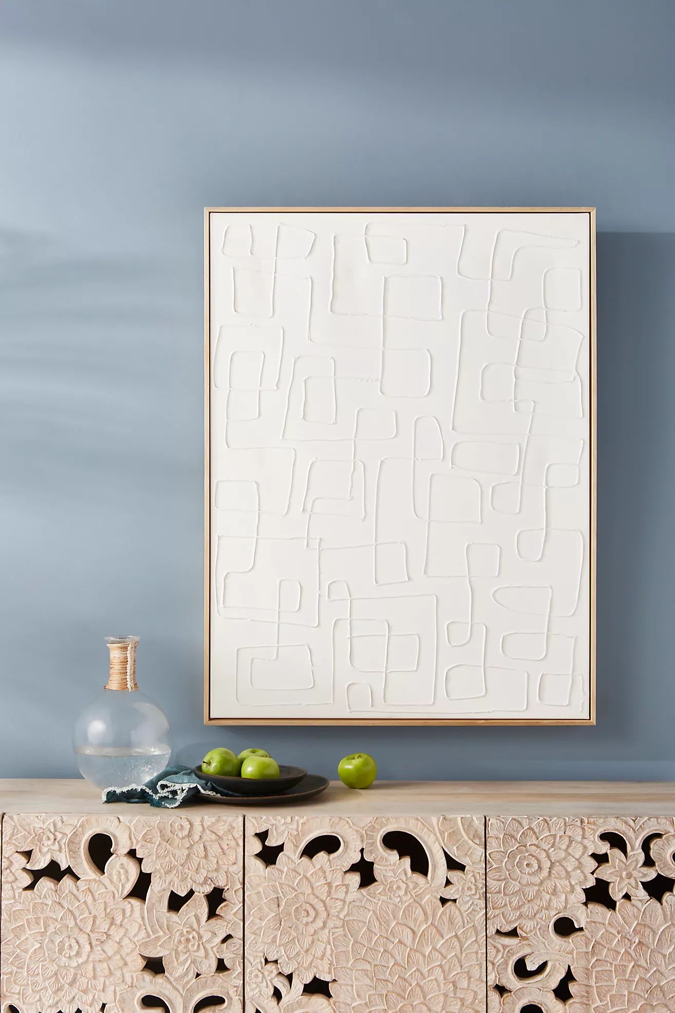 White Maze Wall Art | Anthropologie (US)