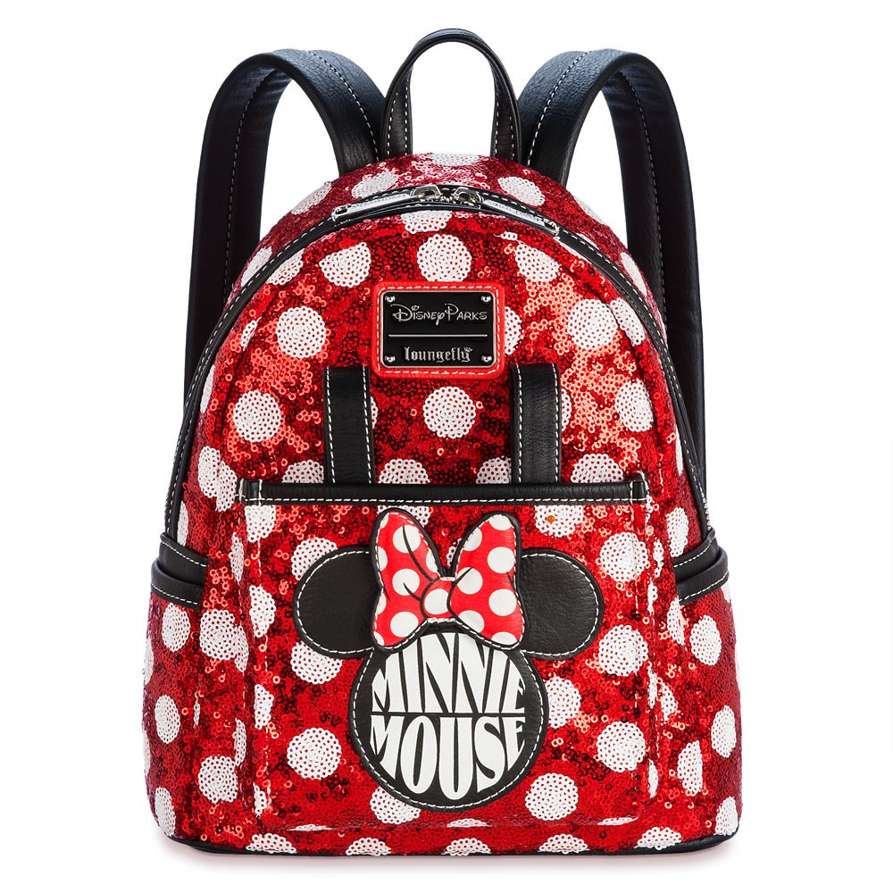 Minnie Mouse Sequin Polka Dot Loungefly Mini Backpack | Disney Store