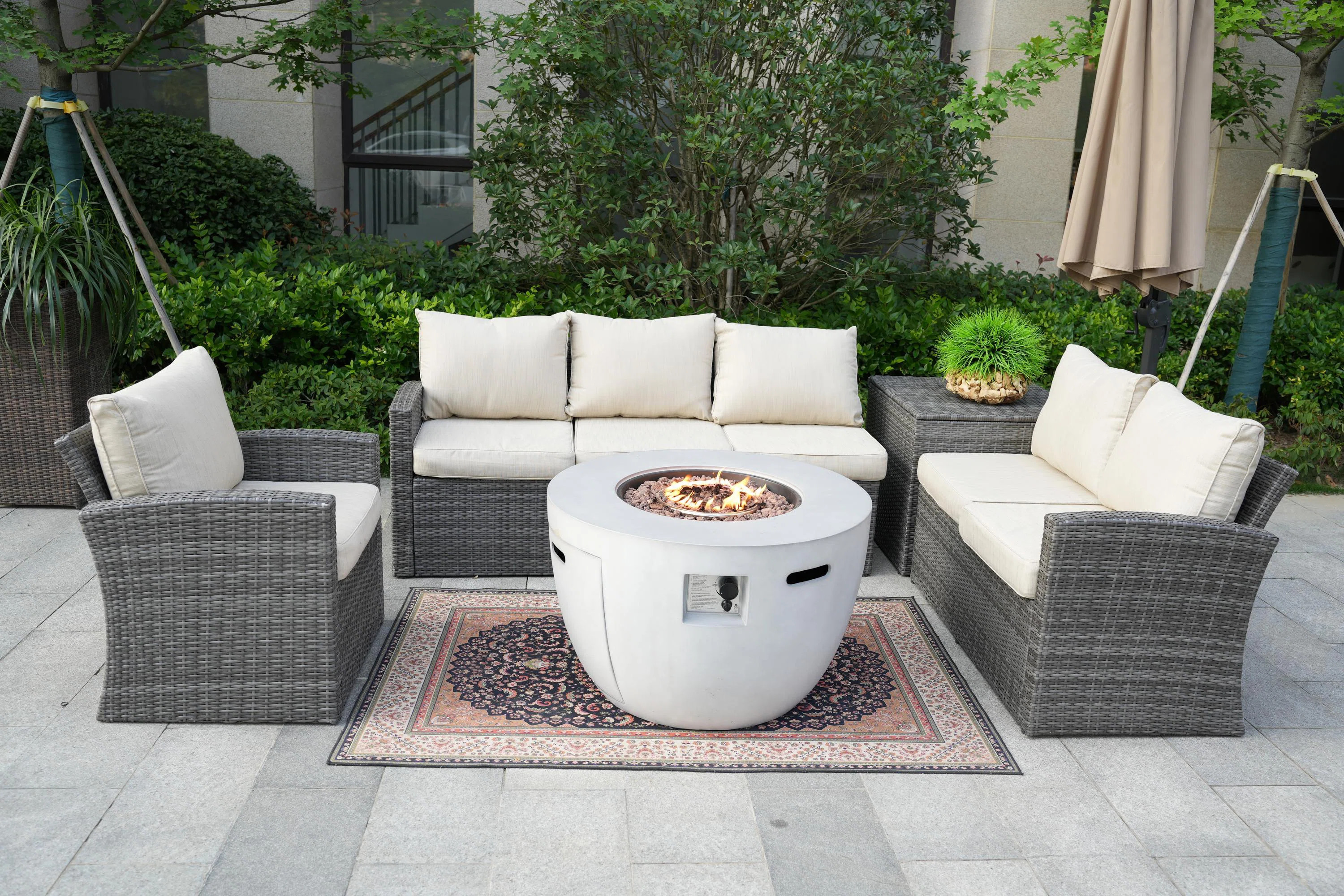 - Person Patio Conversation Sets with Cushions | Wayfair North America