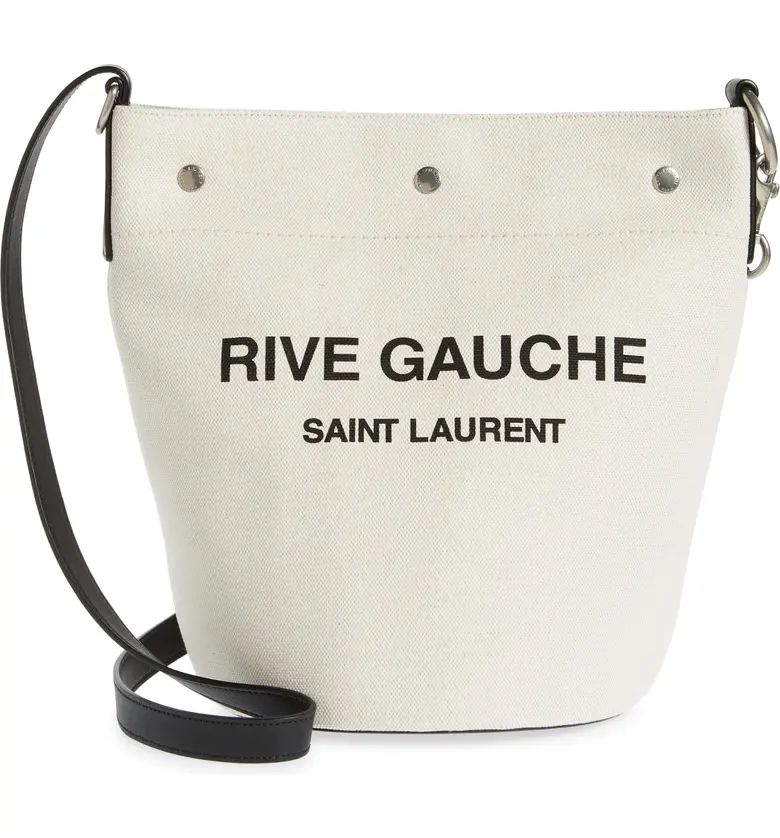 Noe Rive Gauche Canvas Bucket Bag | Nordstrom