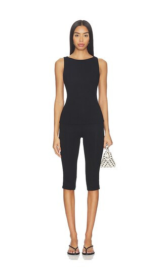 ALL THE WAYS Junia Capri Set in Black. - size XS | Revolve Clothing (Global)