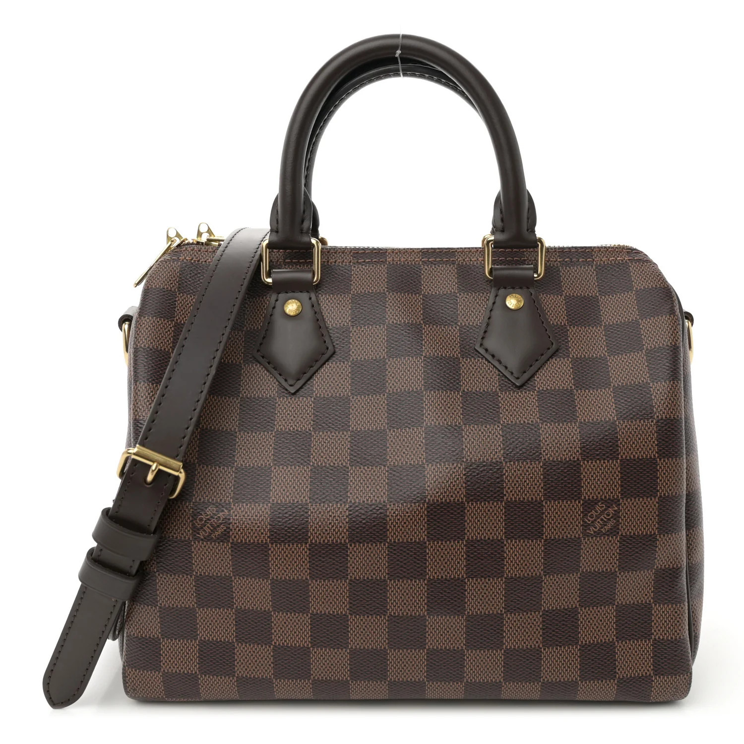Louis Vuitton Damier Ebene Speedy Bandouliere 25 1755122 | FASHIONPHILE (US)