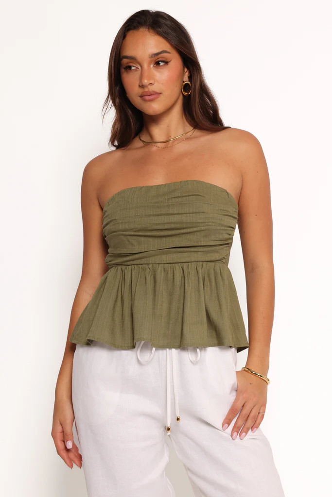 Maia Top - Olive | Petal & Pup (US)