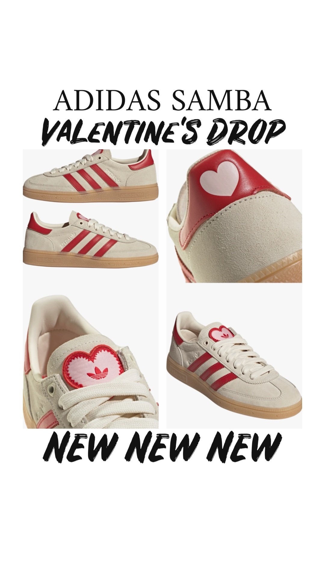 Adidas samba sneaker Valentine’s Day drop 💕❤️


#LTKActive #LTKFindsUnder100 #LTKSeasonal