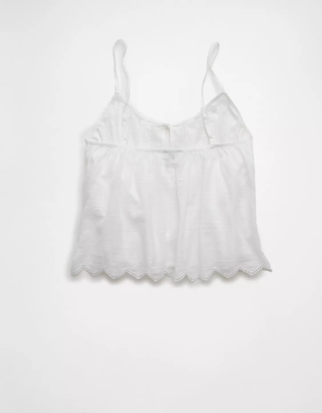 AE Pintuck Tie Front Cami | American Eagle Outfitters (US & CA)