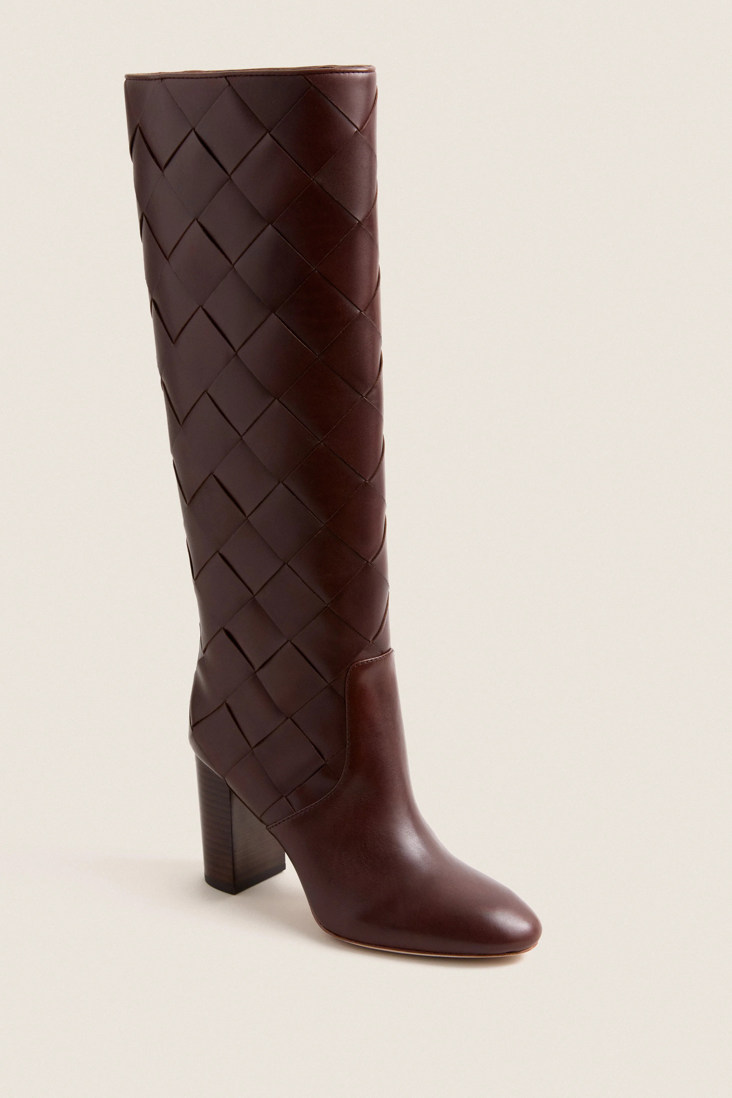 Espresso Vachetta Woven Goldy Boots | Tuckernuck (US)