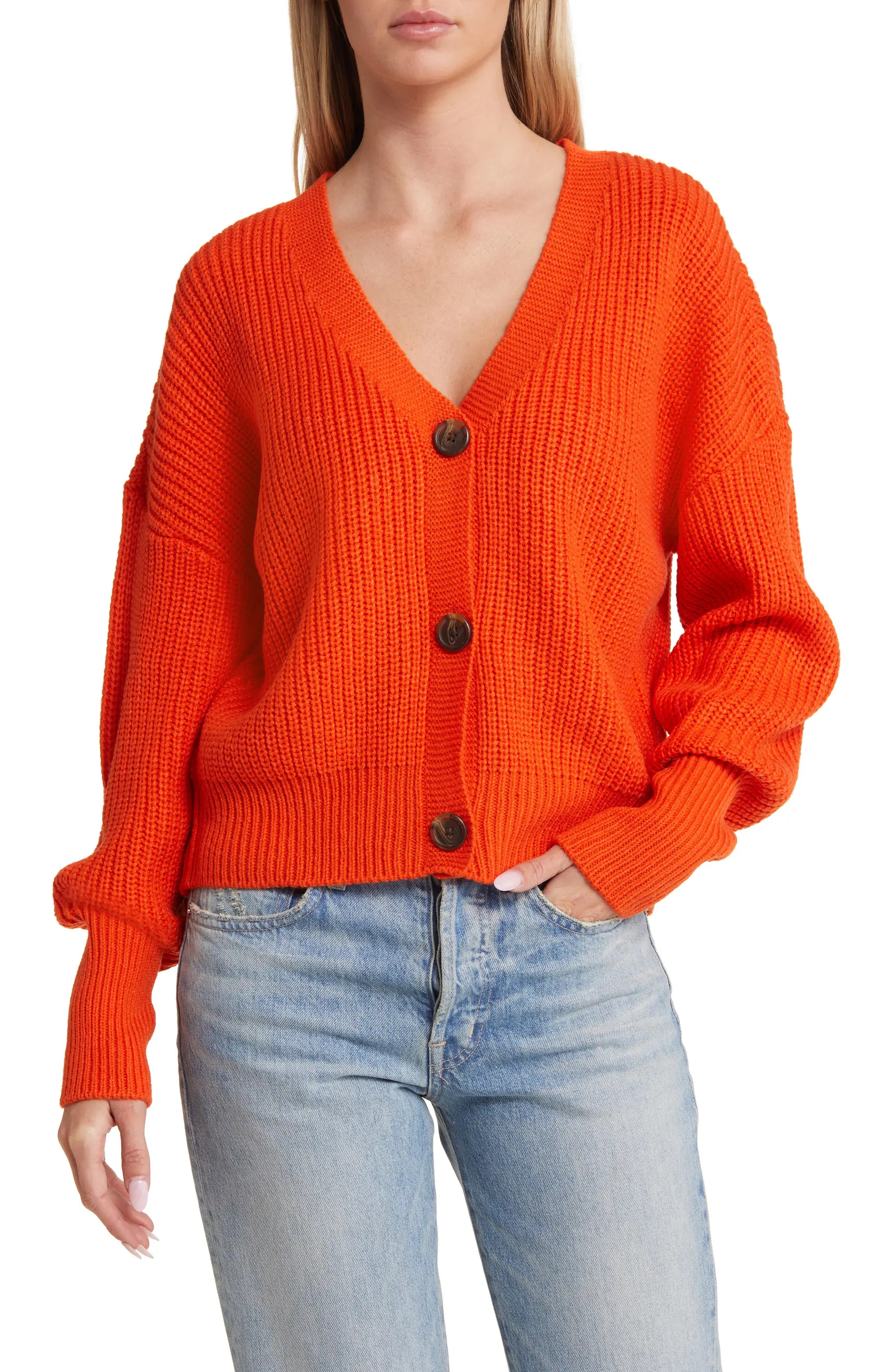 Lea V-Neck Cardigan | Nordstrom