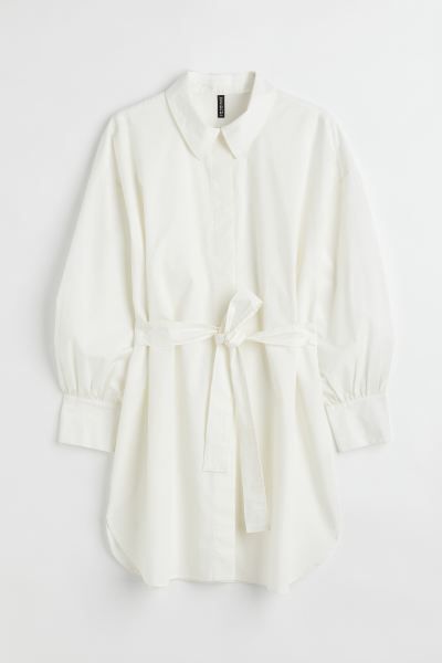 H&M+ Tie Belt Shirt Dress | H&M (US + CA)